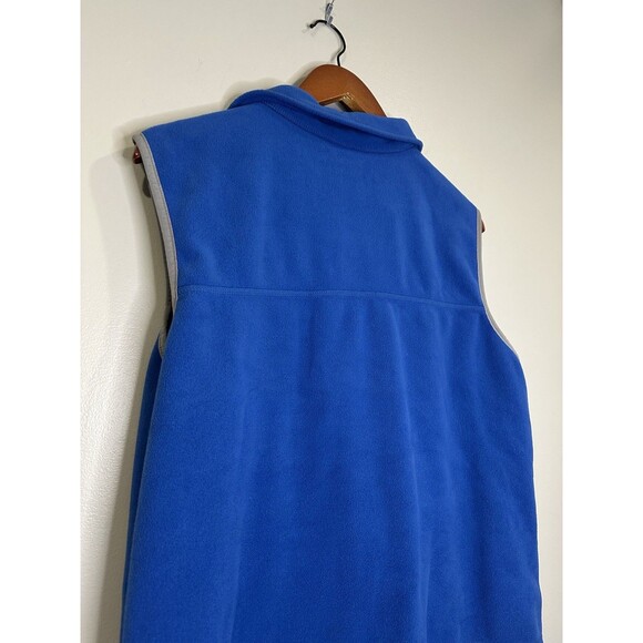 LL Bean Men's Medium Fleece Vest Full Zip Sleeveless Outdoor Layering Jacket - Picture 8 of 11